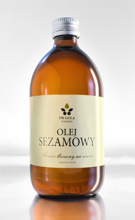 Olej sezamowy firmy drGola